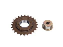 Kit de adaptador de piñón livre 24t, para condução à esquerda, para triciclos elétricos, motocicletas, kart, peças de reposição S/MARCA