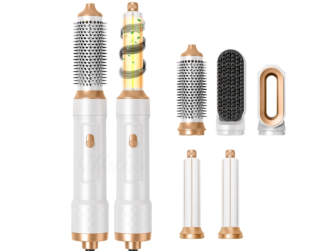 Modelador de Cabelo Wt-622 Branco Cinzenta3 Níveis de Temperatura