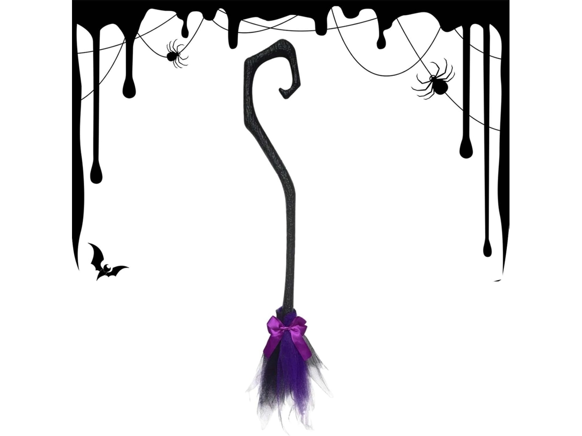 Vassoura De Pó Puro Phtmatn Hallween Com