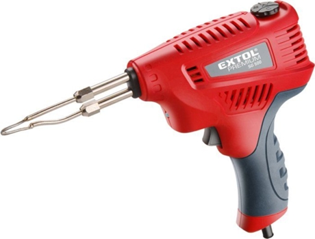 Ferro de solda Extol Premium 8894510 3 níveis de temperatura 200w iluminação LED
