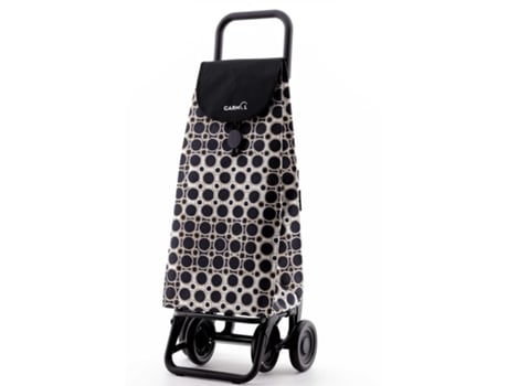 Carro Compras G5 Círculos Preto 55L GARMOL