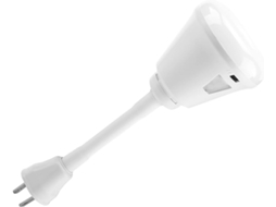 Lâmpada Led De 6w Com Sensor Presença E Plugue Para Uso Interno, Luz