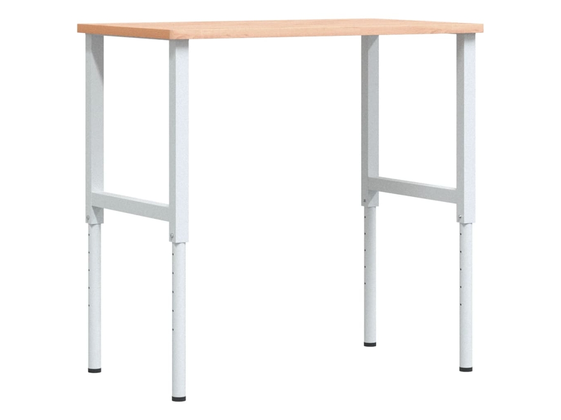 Bancada de trabalho VIDAXL Marrom Faia (100x60x(71,5-98)cm)