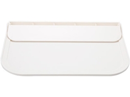 Prateleira De Parede Dobrável E Elegante Na Cor Branca, Em Material Pp, Ideal Para Banheiro, Quarto E Hall De Entrada