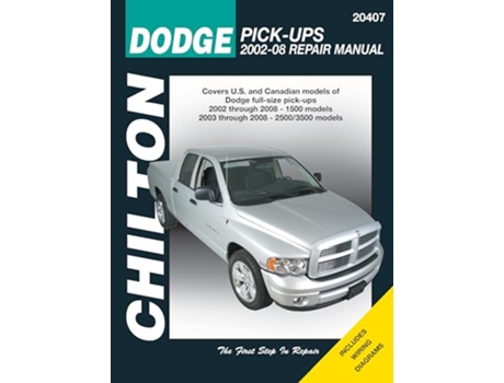 Livro DODGE PICKUPS 200208 de Haynes (Inglês)