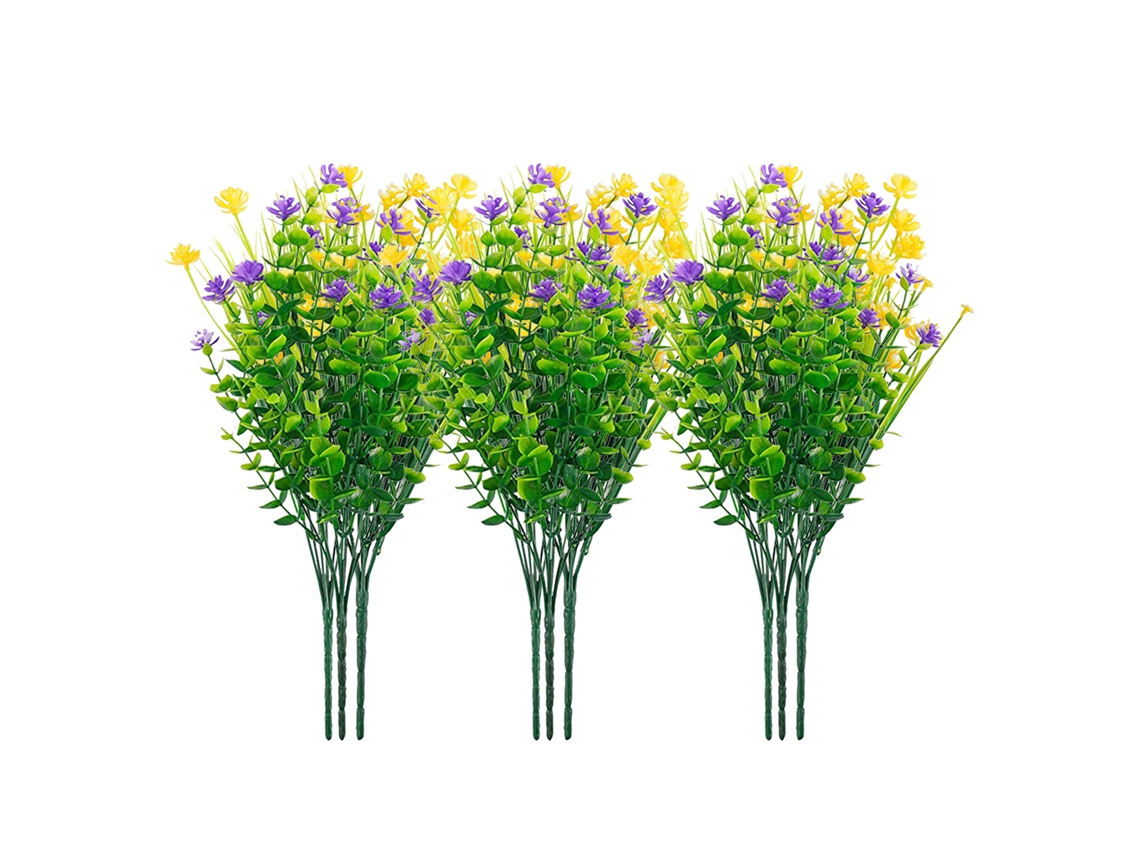 Flores Artificiais 9 Ramilhos Plástico MARCA