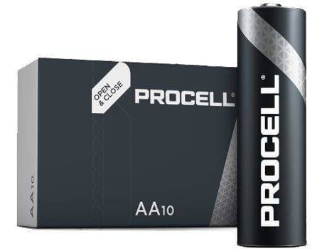 Pilhas Alcalinas PROCELL AA (10 Und)