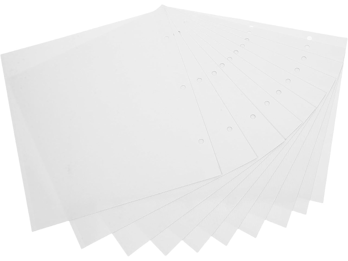 Autocolantes Protegidos Fotos E Cartões 10 Folhas Para Álbum De Fotos 3 Folhas Em Pvc E Papel Recarga Para
