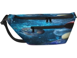 Bolsa de Ombro Unissex Tropicallife Galaxy Starry Night Planet para Homens e Mulheres 38 X 25 9 X 19 Cm Imperm
