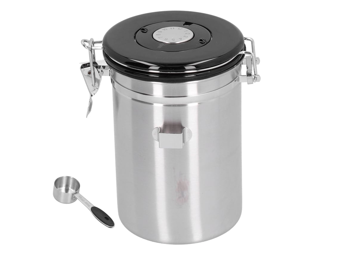 Recipiente de Aço Inoxidável para Café 1.8l com Válvula S/MARCA