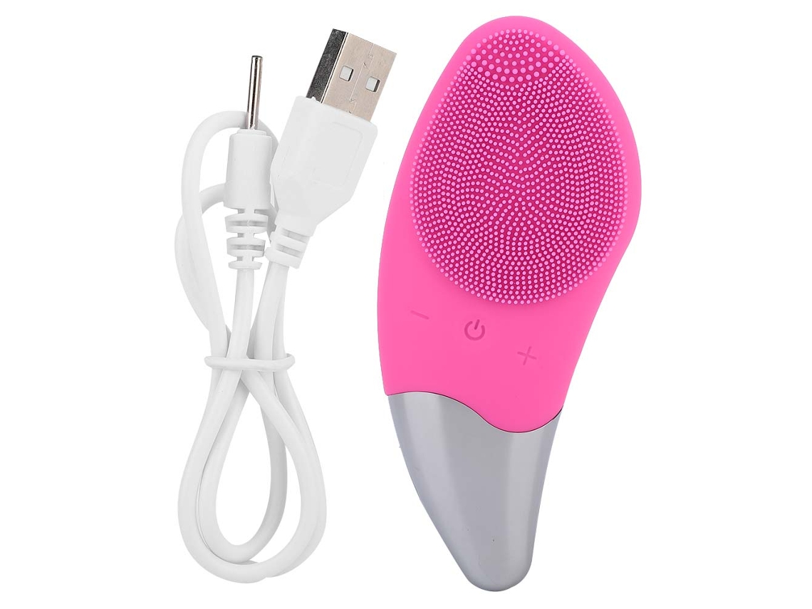 Escova Elétrica De Limpeza Facial Com Vibração Ultrassônica Para Limpeza De Póros