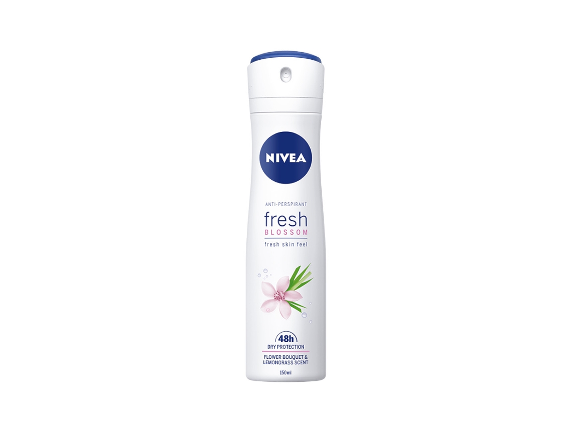 Fresco Floral Desodorizante Com Spray, 150ml Nivea