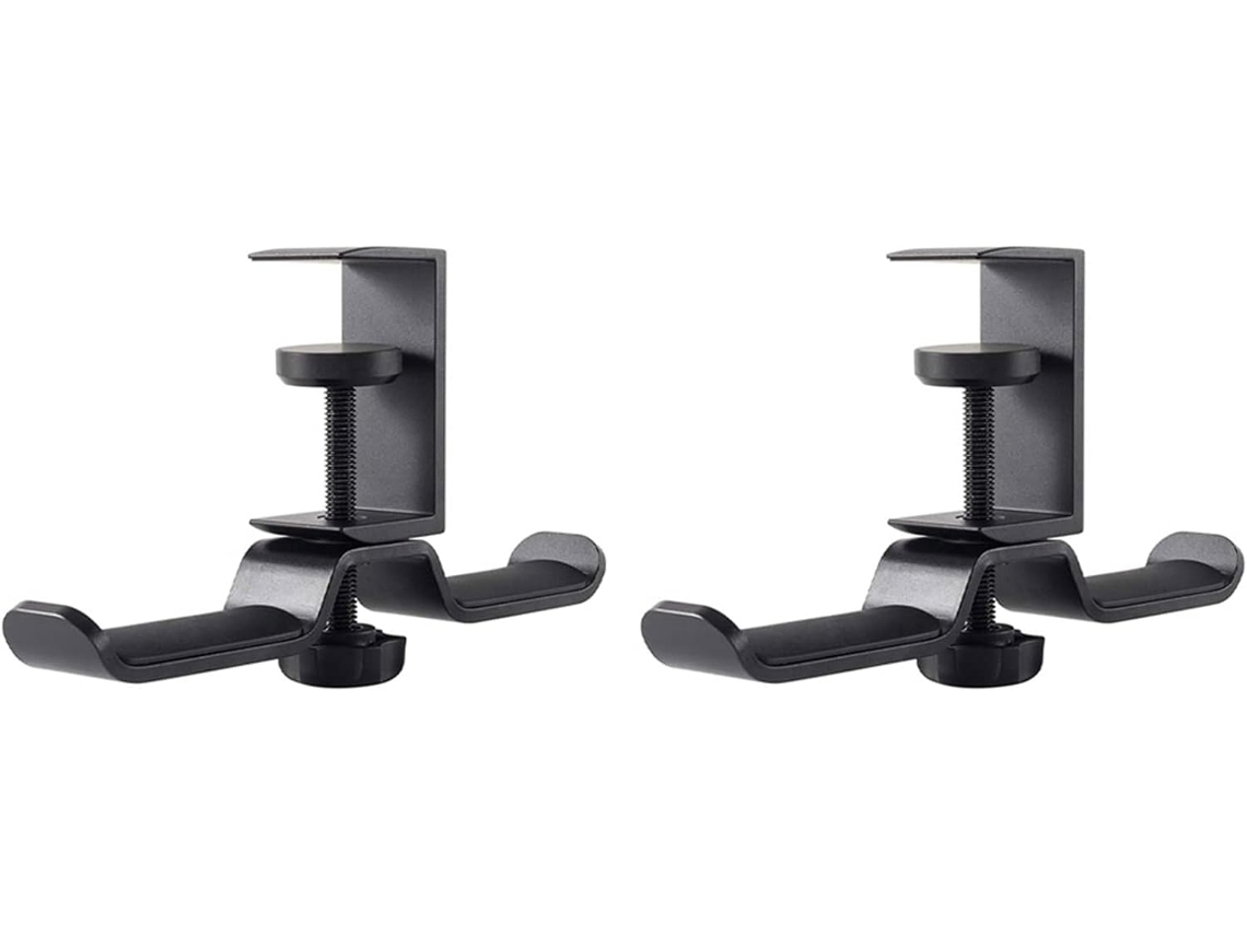 Suporte Duplo Para Fones De Ouvido Mesa, Suporte Universal Para Fones De Ouvido Pc, Rotação De 360 Graus, Suporte Para
