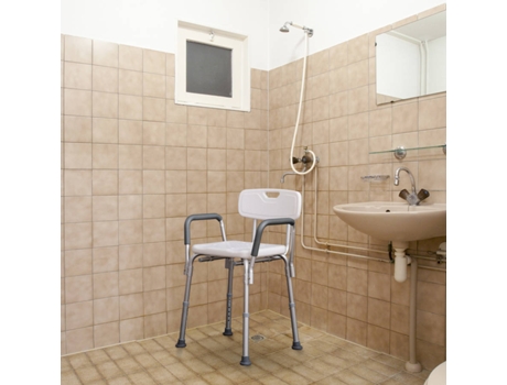 Cadeira para Banho HOMCOM Carga Max 135 Kg