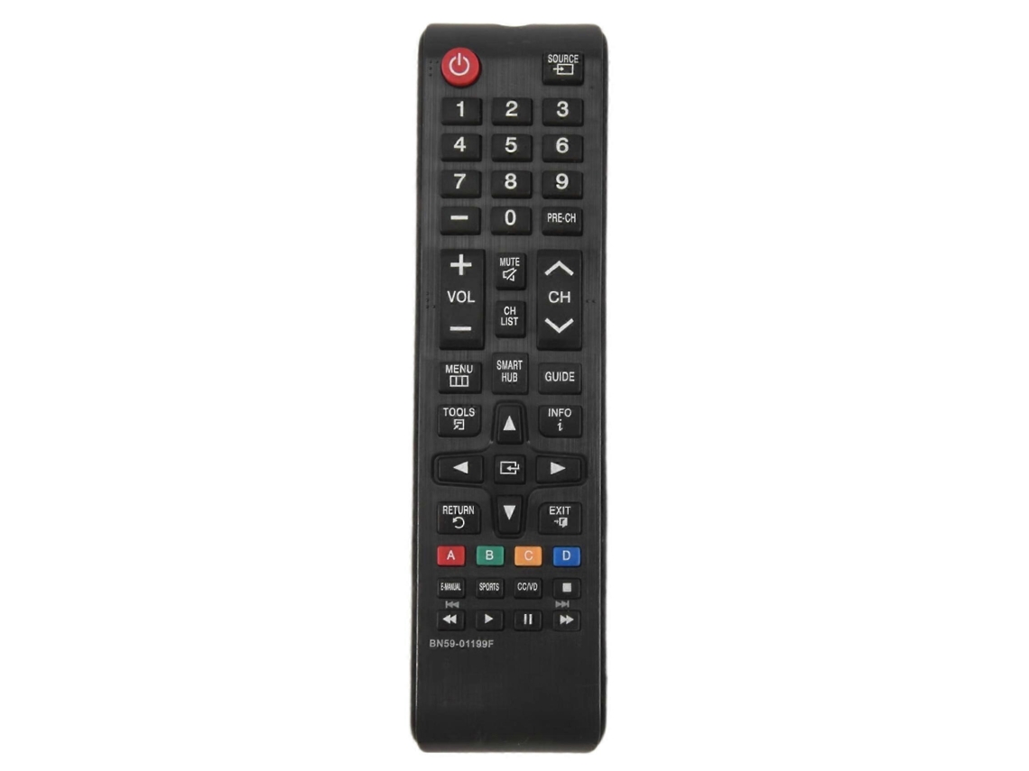 Controle Remoto Para Tv Samsung - Compatível Com Todas As Tvs Samsung Lcd, Led, Hdtv, 3d E Smart Tv: Bn59-01199f, Aa59-00666a, Aa59-00817a