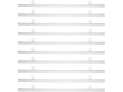 Hemobllo - Conjunto De 10 Tiras Pvc Para Pendurar Pôsteres, Com
