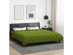 Vidaxl Edredom De Inverno 200 X 220 Cm 450 Gsm Verde