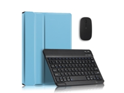 Lurelia Teclado Sem Fio Bluetooth Compatível Com Capa E Mouse Para Mi Pad 5 Pro/mi Pad 5 Azul