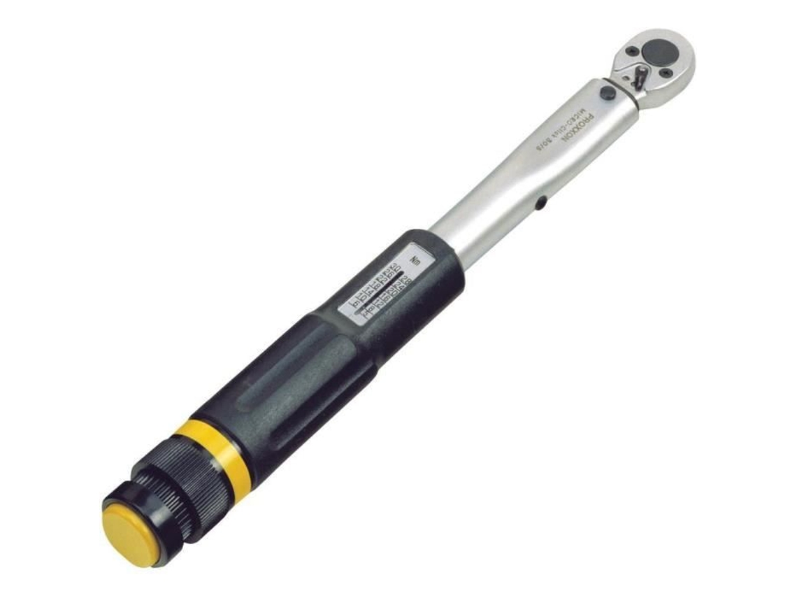 Chave de Torque de Catraca Industrial PROXXON de 6 3 Mm Torque 6-30 Nm Calibração Possível de Acordo com Iso