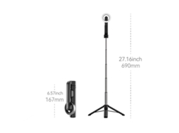 2026 palito de Selfie Magnético, Trípode de Escritorio Estable, Estabilizador Gimbal, Plegable Y Ajustable para Iphone