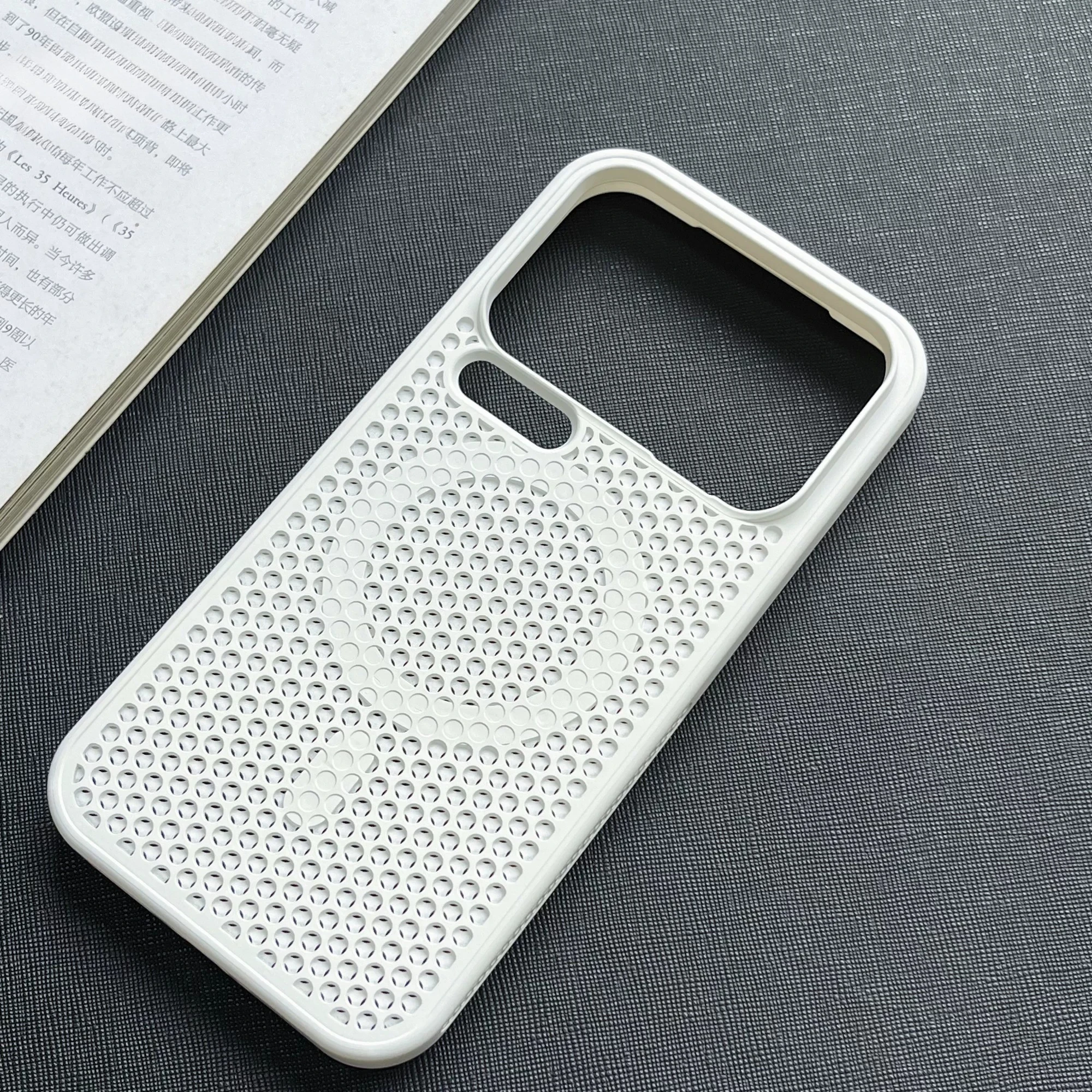 (xiaomi 15 Branco) Capa Protetora De Silicone Com Dissipação De Calor E Resistente A Impactos.