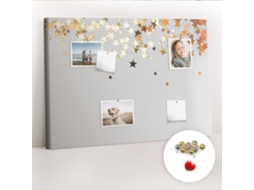 Lousa De Cortiça Estrelas Para O Corredor Espelharte (70x100 Cm)