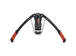 Power Twister 10-200 Kg Acionamento De Braço Máquina De Acionamento Hidráulico Ajustável 43 X 16 X 5 Cm Preto + Vermelho