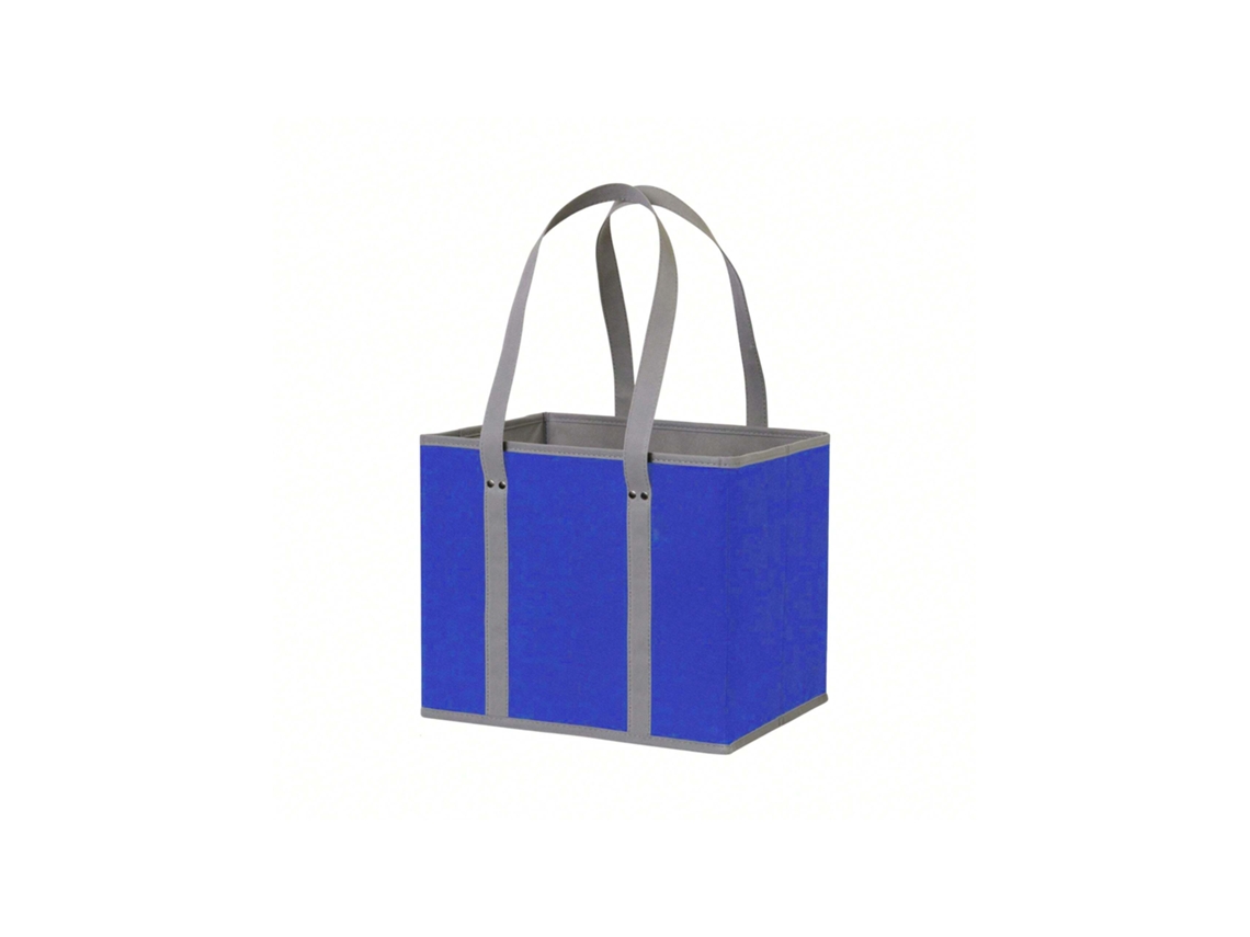 Caixa Organizadora Dobrável Em Tecido Não Tecido Impermeável, Grande Capacidade, Base Reforçada, 332528cm, Portátil. Igvtrade