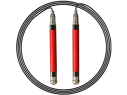 Corda De Pular Profissional 2, 5mm Com Trava Automática E Rolamento Duplo Para Boxe Treinamento De Velocidade