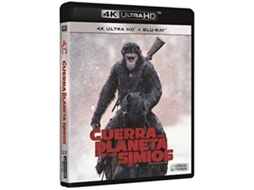 Blu-Ray La Guerra Del Planeta De Los Simios Blu-Ray Uhd (Edição em Espanhol)