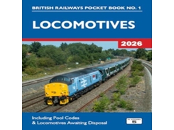 Livro Locomotives 2026 de Robert Pritchard (Inglês)