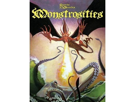 Livro Monstrosities Swords and Wizardry de Matt J Finch Frog God Games (Inglês)