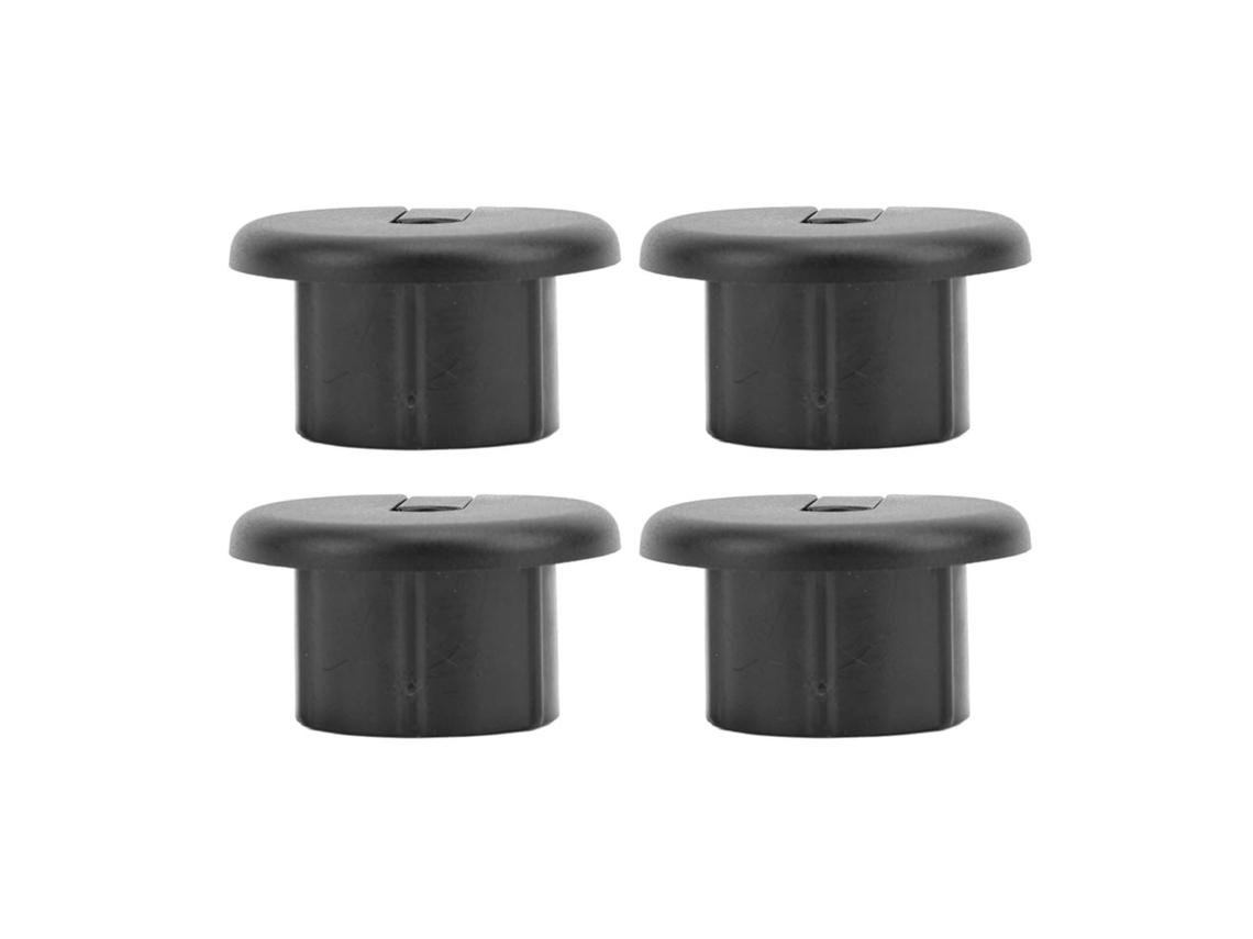 AWTS Grommets Passthrough Cable para Cabo Ethernet Roteador Adaptador Preto Manga Retangular V2
