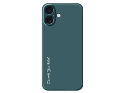 Capa Para Iphone 17 - Silicone Com Corte Reto - Faça Como Quiser