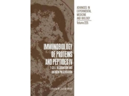 Livro Immunobiology of Proteins and Peptides IV T-Cell Recognition and Antigen Presentation de M Zouhair Atassi (Inglês)