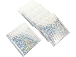 Sacos De Emballage Pratiques Argentés 20 Pcs 15x13cm Filme Pet Alumínio Scellé Anti-altération Para Expedição