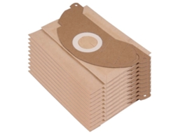 10 Sacos De Papel Para Aspirador De Pó Kärcher 6.904 322.0 Mv2 Wd2 A2003 A2004 Compatíveis Tuotuo