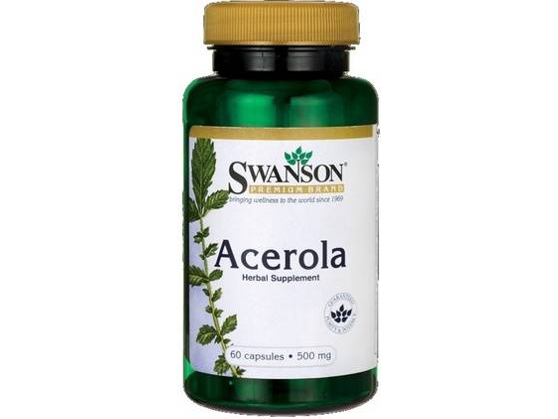Suplemento Alimentar SWANSON Acerola Premium (60 cápsulas de 500mg)