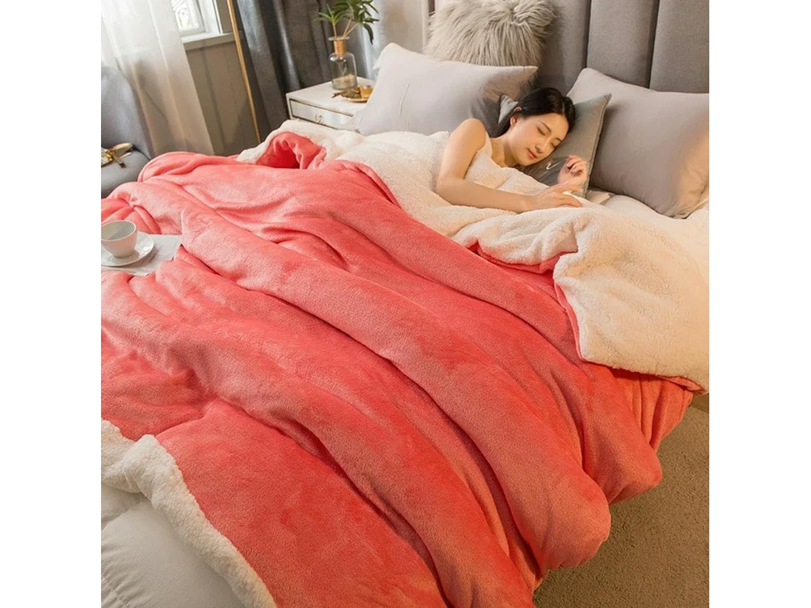 Manta Multifuncional de Flanela Macia e Fofa para Outono Inverno, Macio, Quente, Ideal para Quarto e Sala de e
