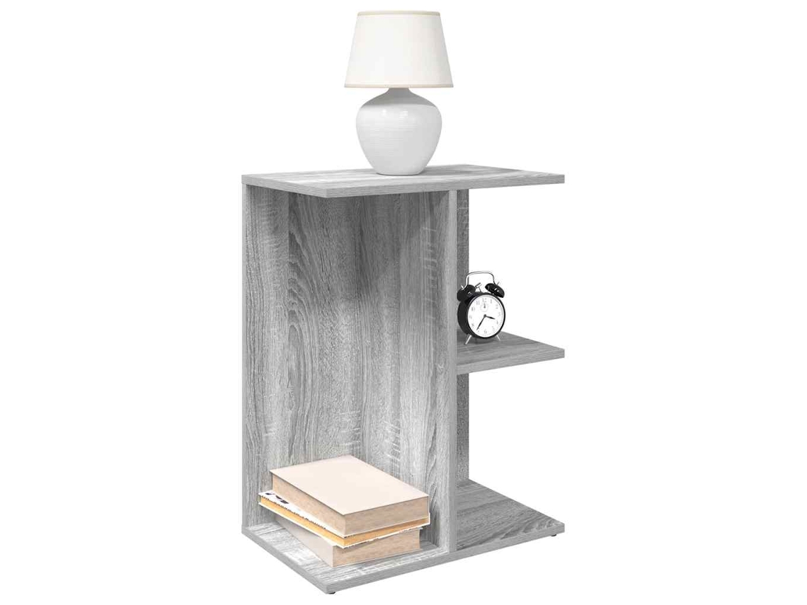 Vidaxl Mesas Cabeceira 2pcs 46,5x29x61 Cm Deriv. Madeira Cinza Sonoma