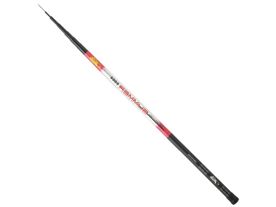 Cana Pole Summer Preto Prateado 4.00 M / 20 Glitle Fish