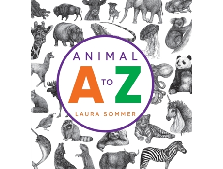 Livro Animal A-Z Laura Sommer (Inglês)