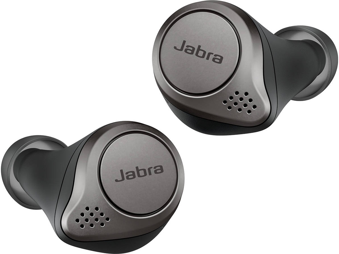 Auriculares Bluetooth True Wireless JABRA Elite 75T (In Ear - Microfone - Preto)