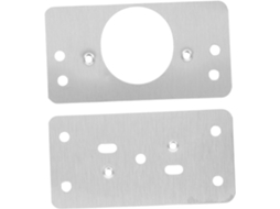 1 Conjunto De Placas Reparo Para Portas Em Aço Armários Versátil