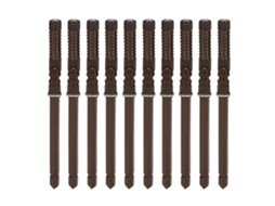 10 Piezas De Suporte De Prateleira Oculto 10x100 Brackets Kit Para Prateleiras Flutuantes Acessório De Fixação