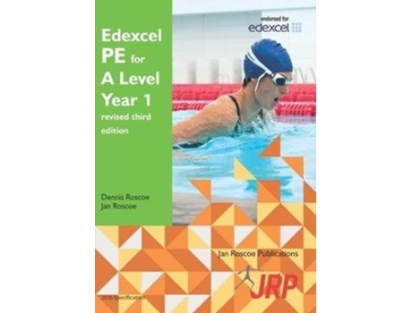 Livro Edexcel PE for A Level Year 1 revised third edition de Jan Roscoe (Inglês)