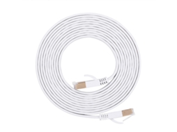 Cabo Cat7 Plano Branco 3m LAXISCREED