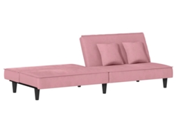 Sofa Bed, Sofa Beds Vidaxl Cor-de-rosa Veludo (n/a)