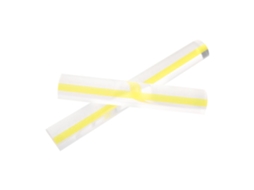 Conjunto De 2 Réguas De Acrílico Transparentes De 15 Cm (6 Polegadas)