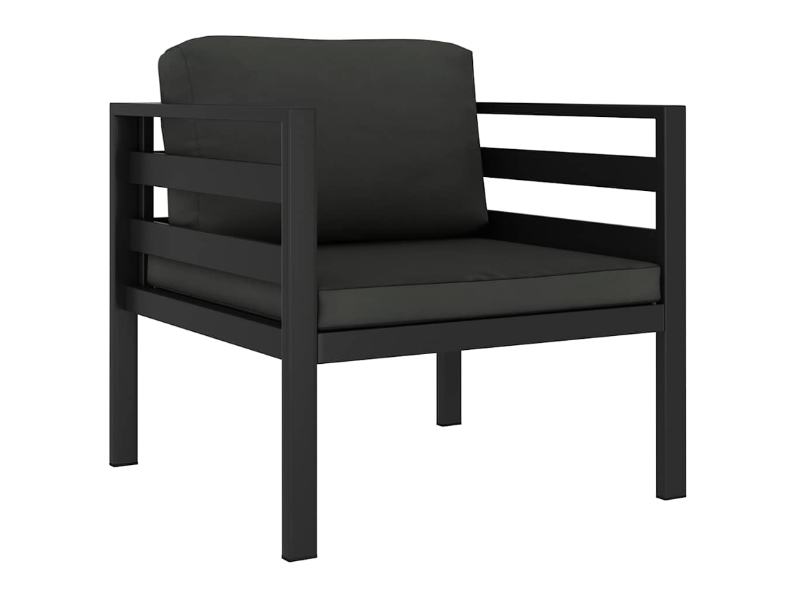 Single Sofa, Single Sofas Vidaxl Antracite Metal (n/a)